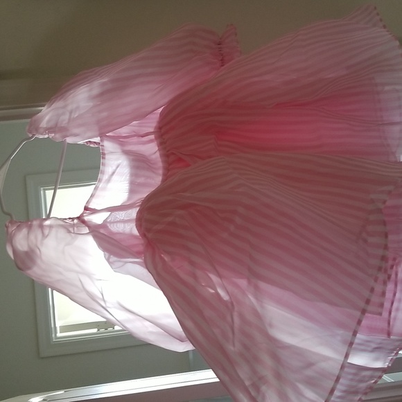 Selkie Dresses & Skirts - NWT Selkie x Maison Amory Candy Striper Puff Dress